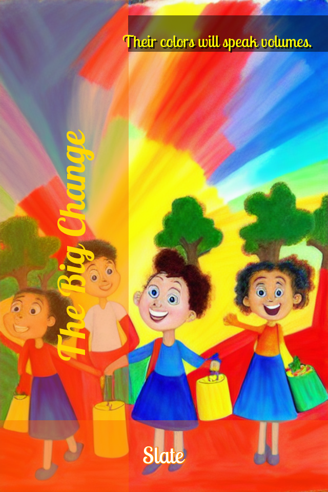 Cover for The Big Change