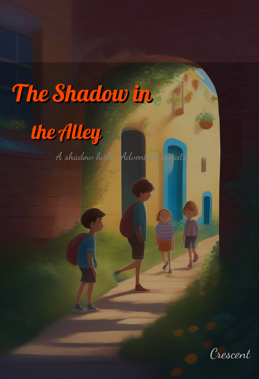 Cover for The Shadow in the Alley