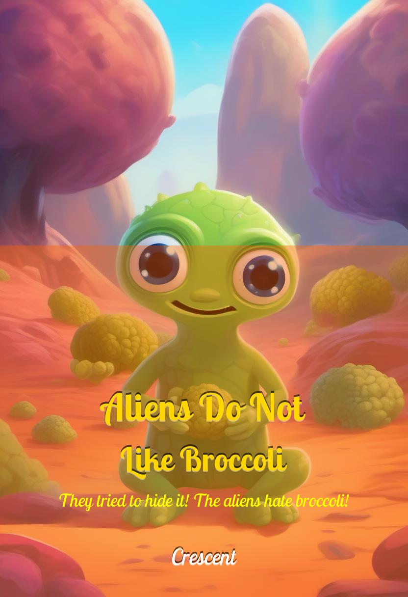 Cover for Aliens Do Not Like Broccoli