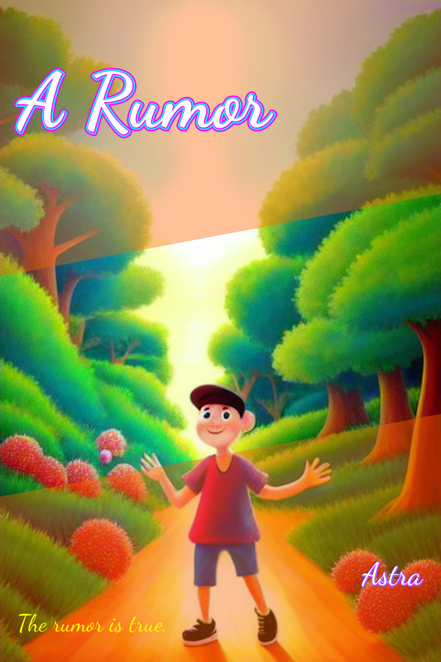 Cover for A Rumor